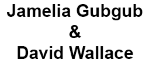 Jamelia Gubgub & David Wallace logo