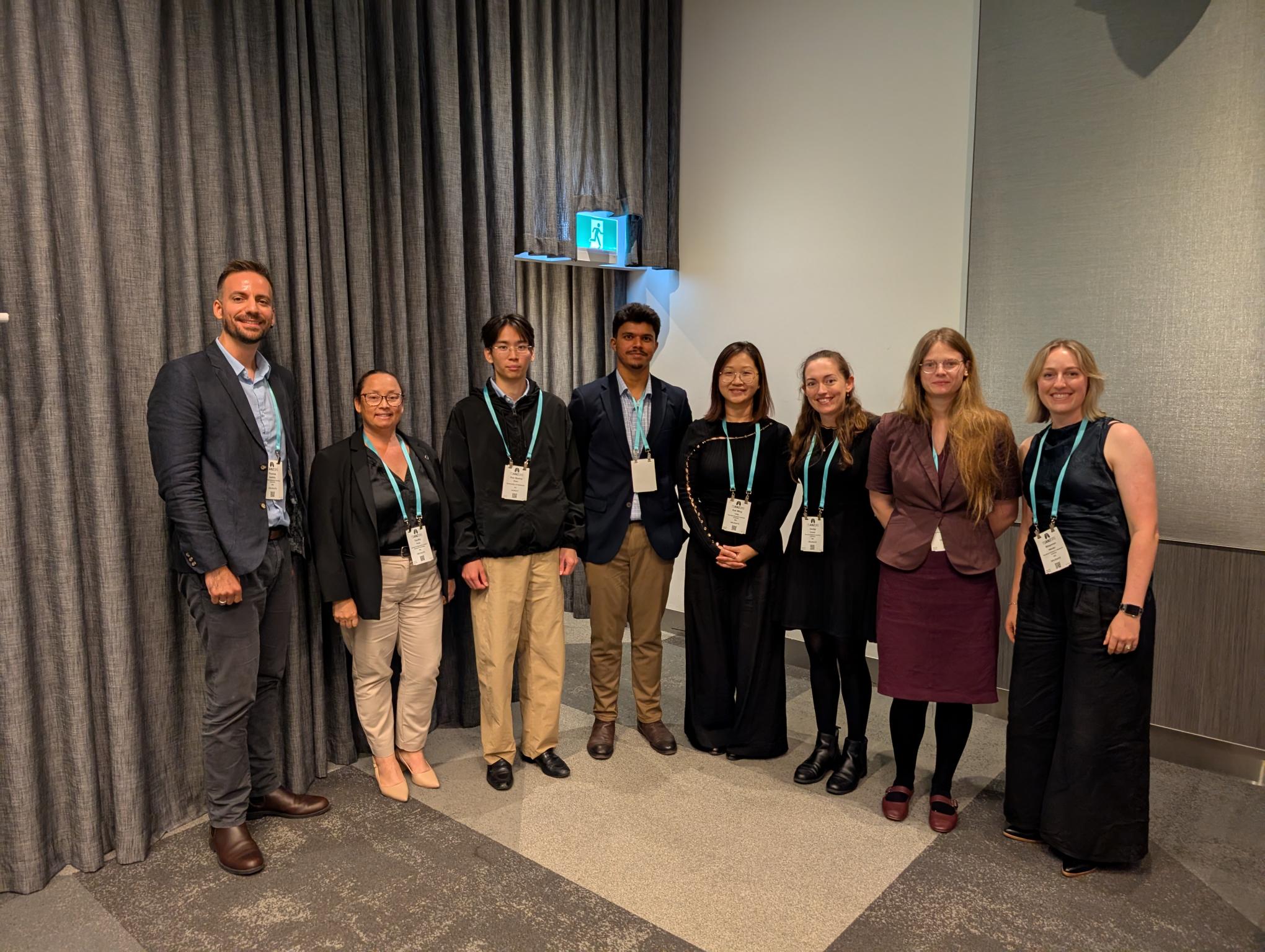 Researchers from the Wal-yan Respiratory Research Centre lined up for a photo